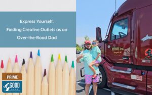 Express Yourself: Finding Creative Outlets as an Over-the-Road Dad. John Skipper with son Ninja